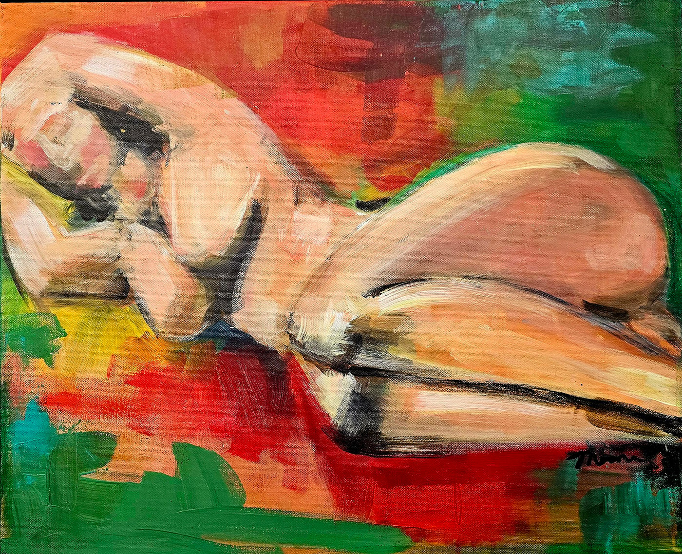 Sleeping Nude