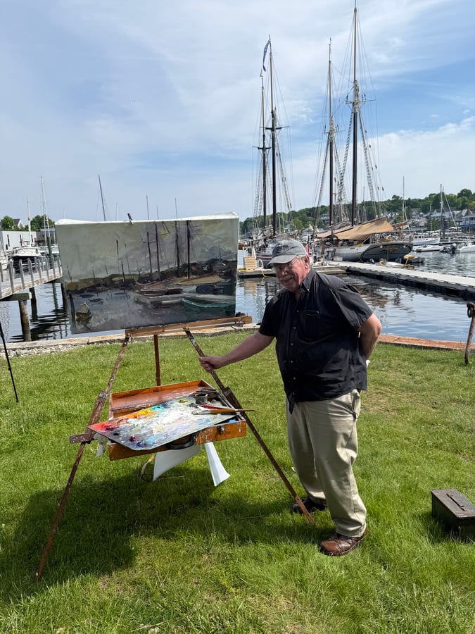 A Day in Camden Harbor with Robert Gruppé