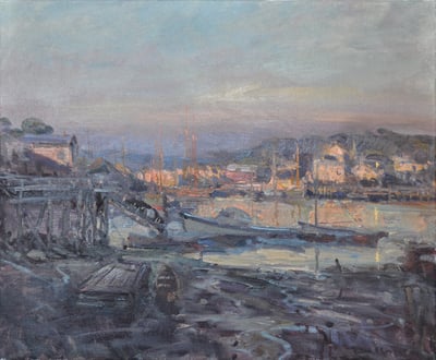 Evening At Low Tide