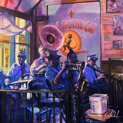 Horns Rising Under a Setting Sun