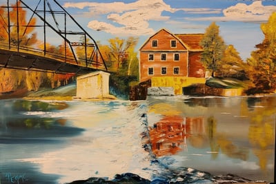 War Eagle Mill By Ned Perme