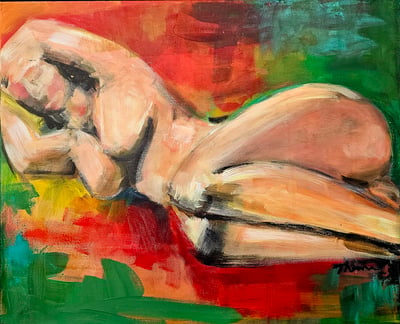Sleeping Nude