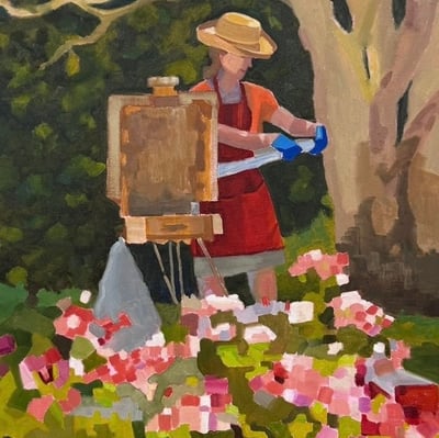 Mary In The Garden