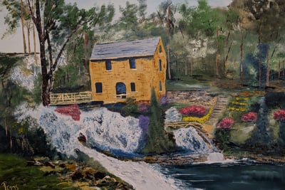 Springtime at the Old Mill
