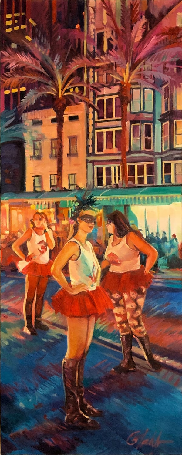 At the Krewe of Boo Parade