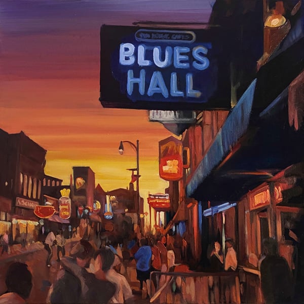 Sunset on Beale St