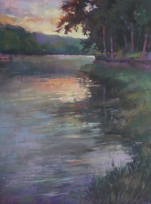 Sunset On The White River