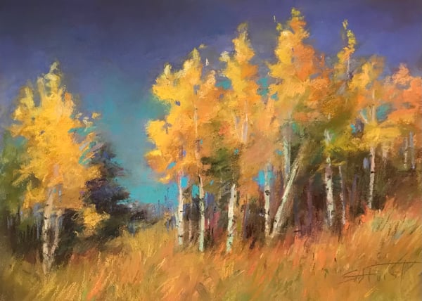 Aspens and Torquoise