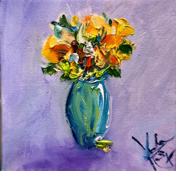 Purple Vase