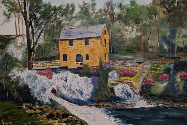 Springtime at the Old Mill