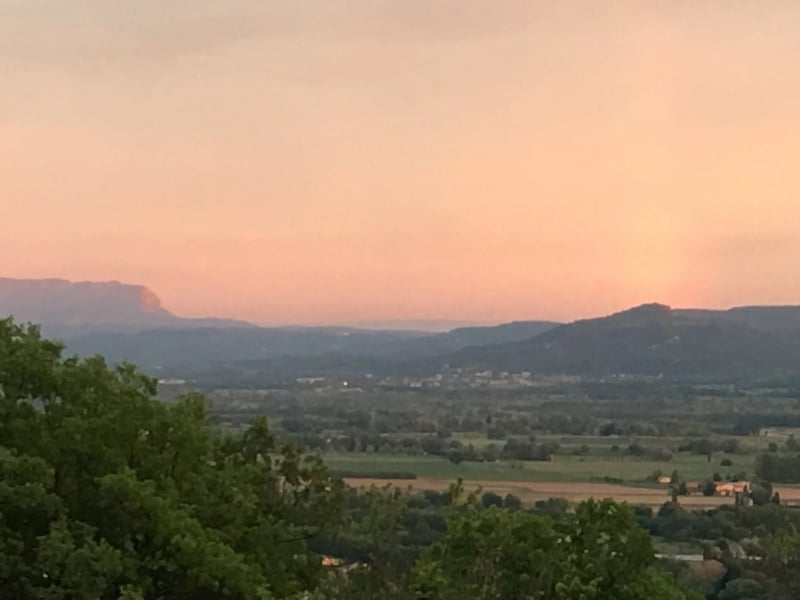 Southern France I led a group of American artists to explore Plein air painting abroad. Plein air art captures the essence of a landscape or subject by incorporating natural light, color, and movement into the work.