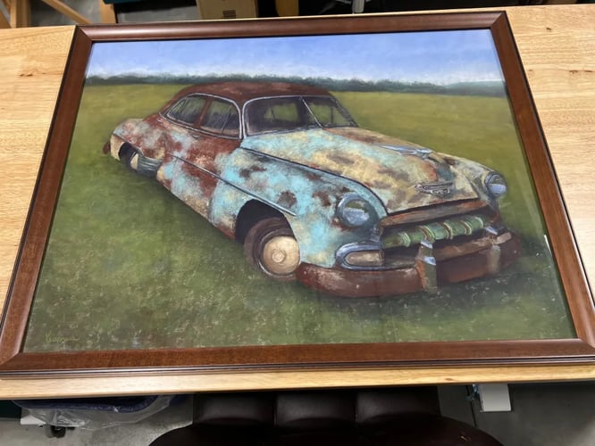 Lesson Learned: Correcting a Framed Painting