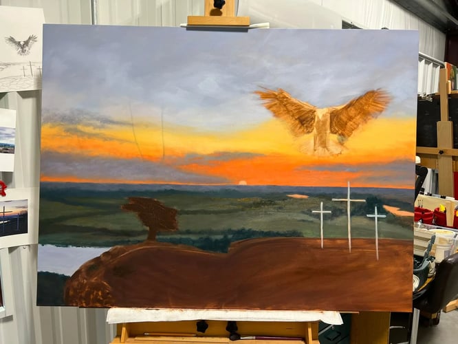 Sometimes it is good to work in other mediums