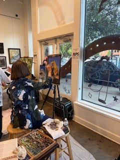 Wonderful Evening at the Arkansas Pastel Society Membership Showost
