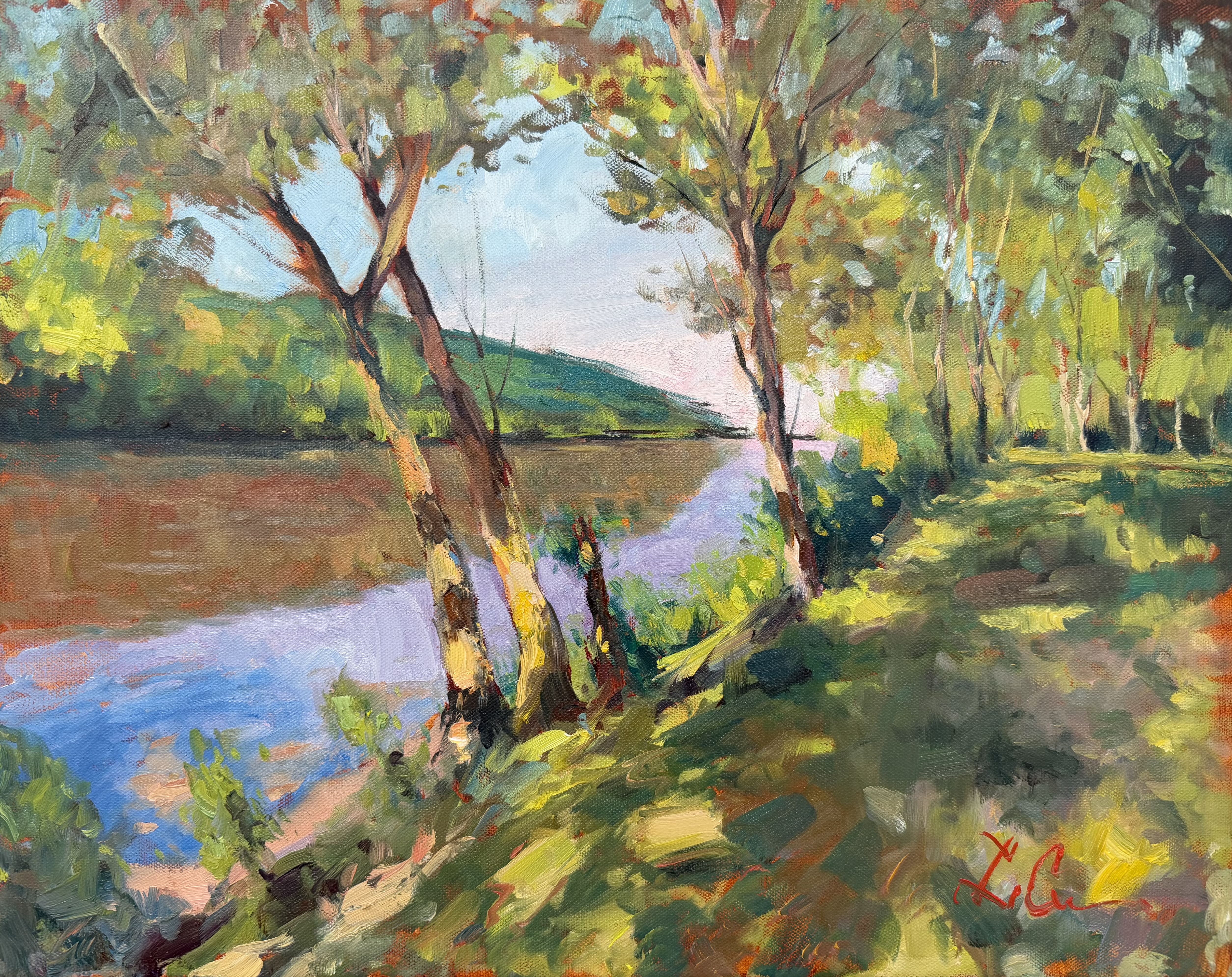 The River Holds the Sky