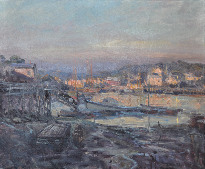 Evening At Low Tide