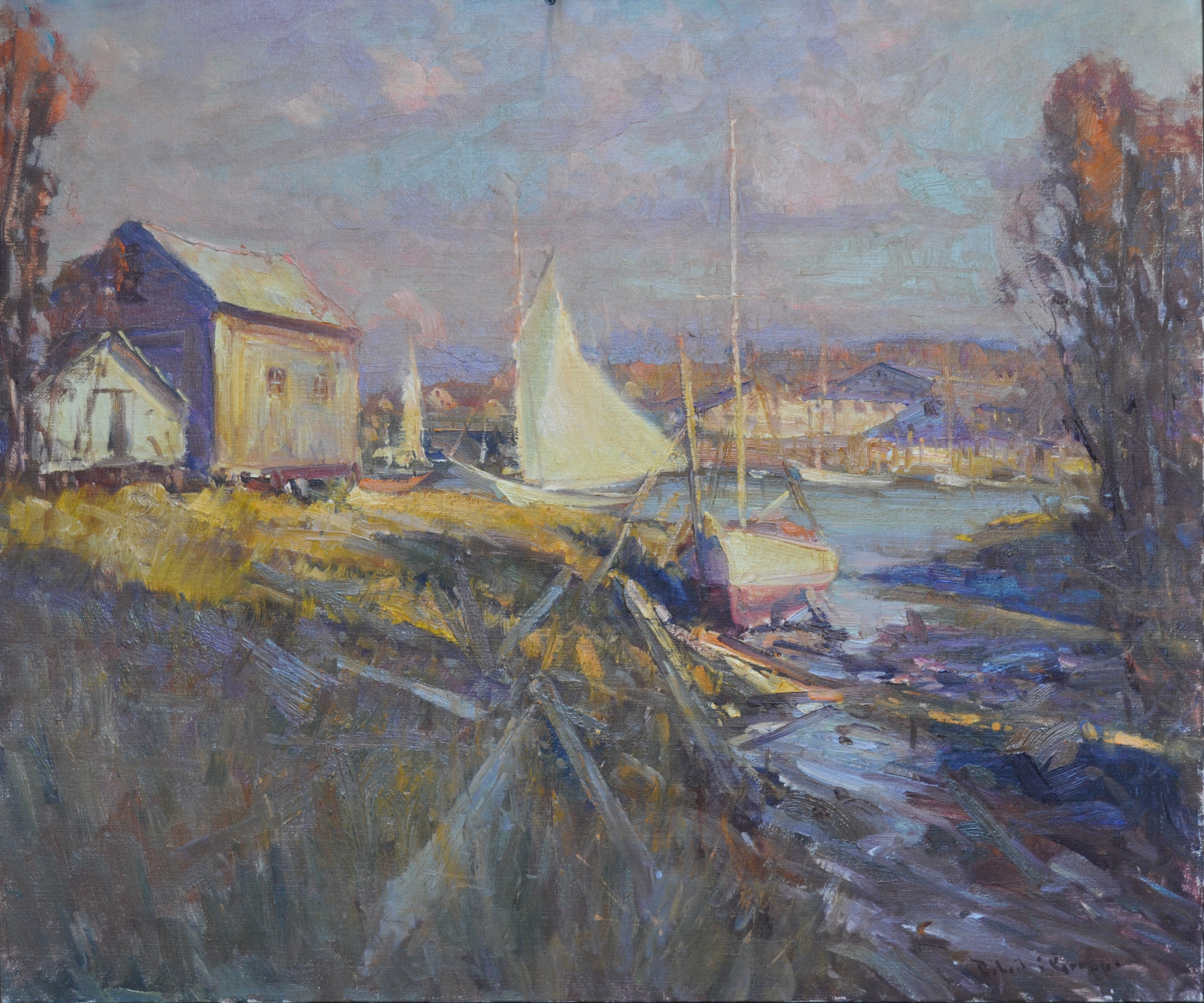 Essex boat yard