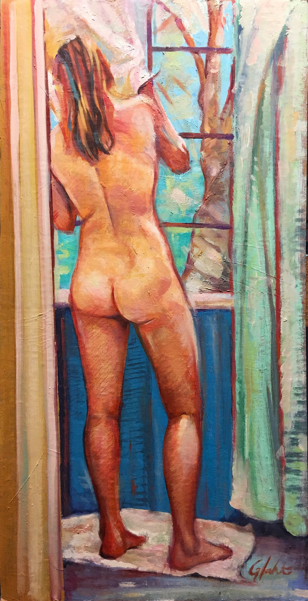 Toweling Her Face