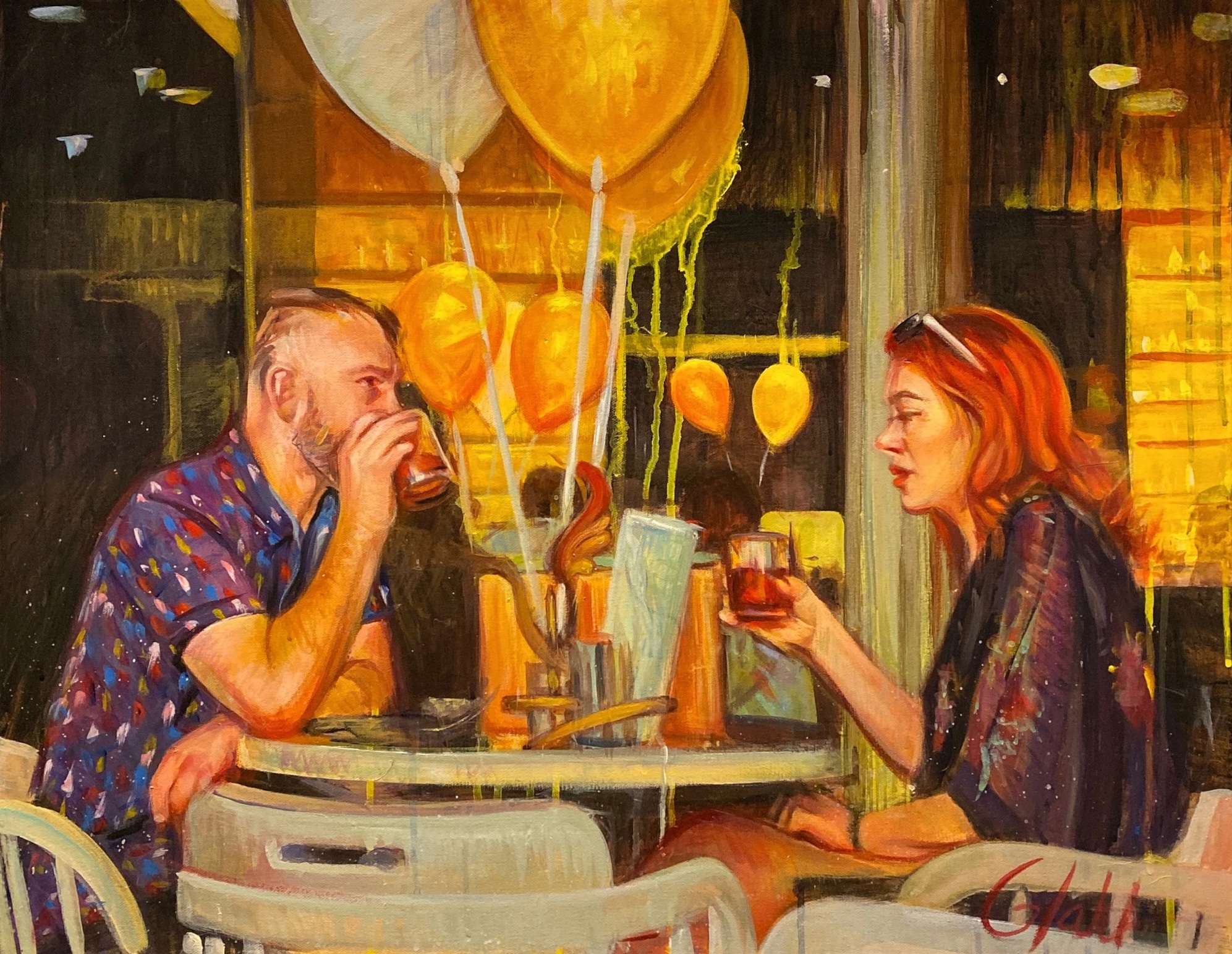 Golden Hour Conversation