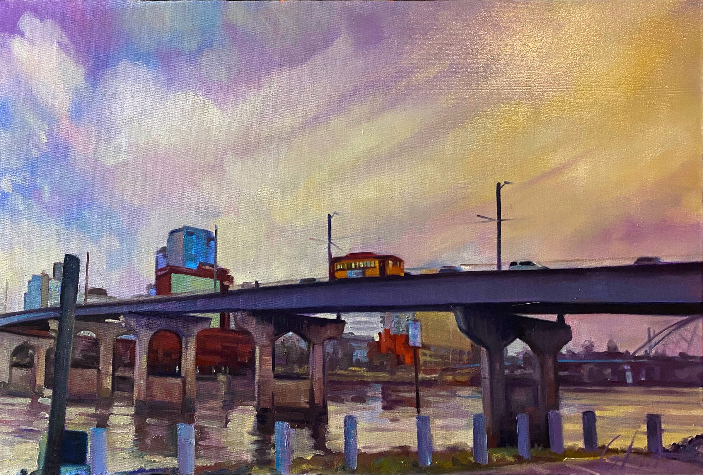 Riding Over the Arkansas River