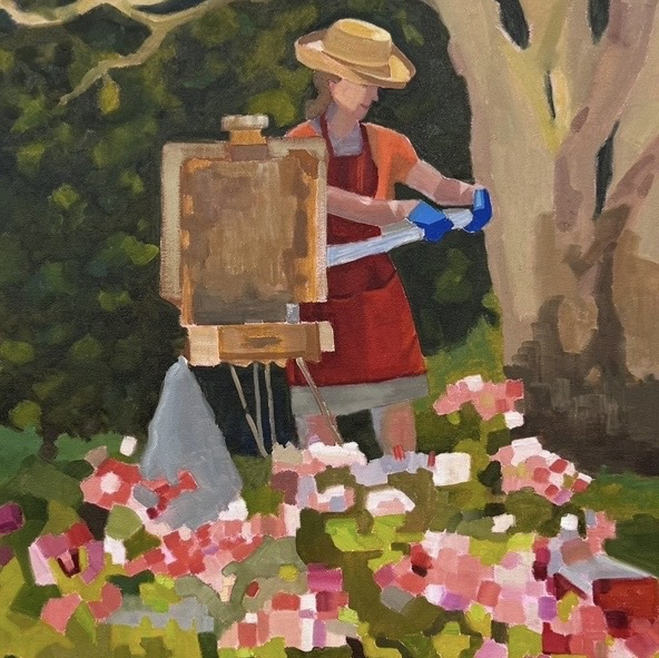Mary In The Garden