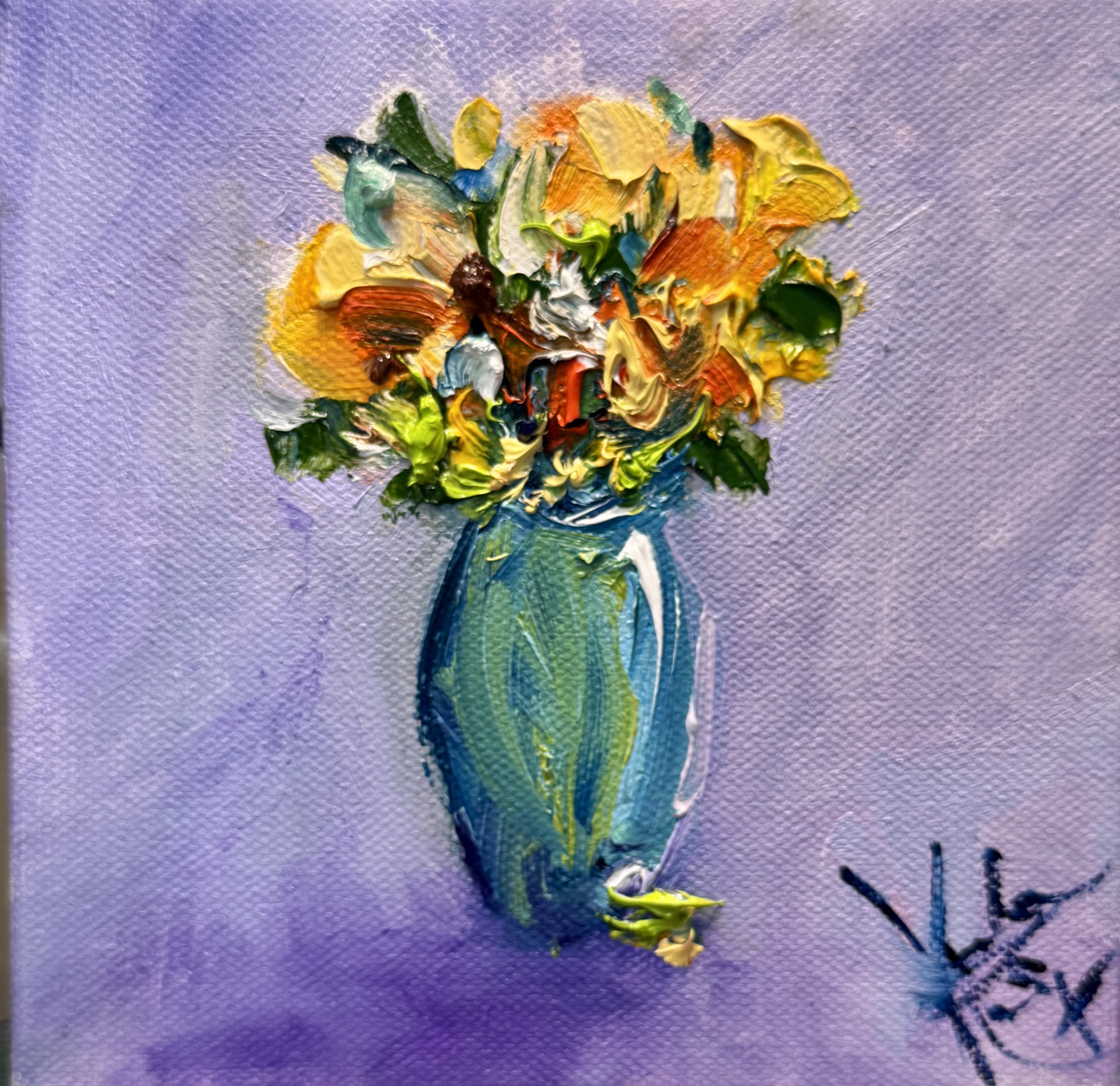 Purple Vase